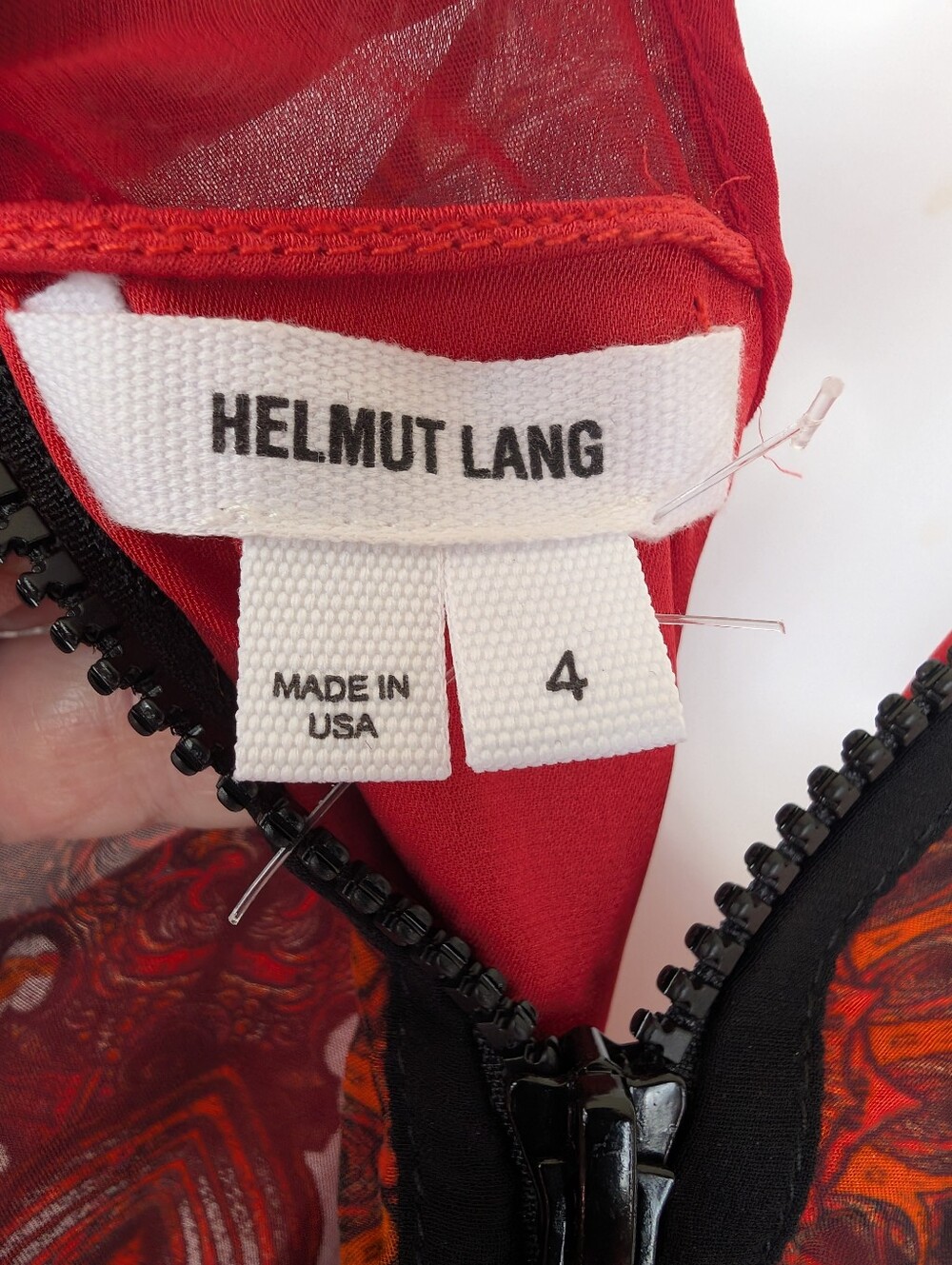 Helmut Lang Unique Asymmetric Design Layered Dress - Picture 3 of 10